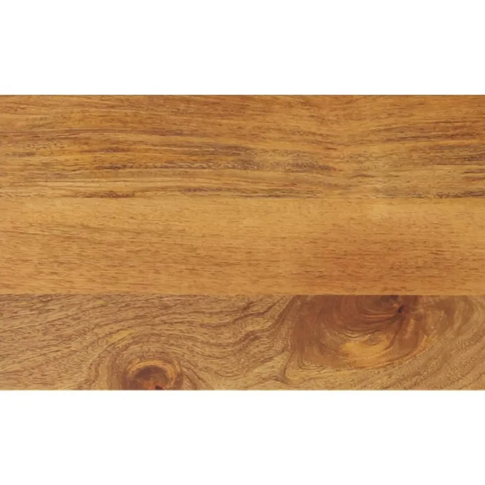Accessoires Pour Tables-vidaXL Dessus de table 40x20x3,8 cm rectangulaire bois massif manguier Bois de manguier (finition chêne)