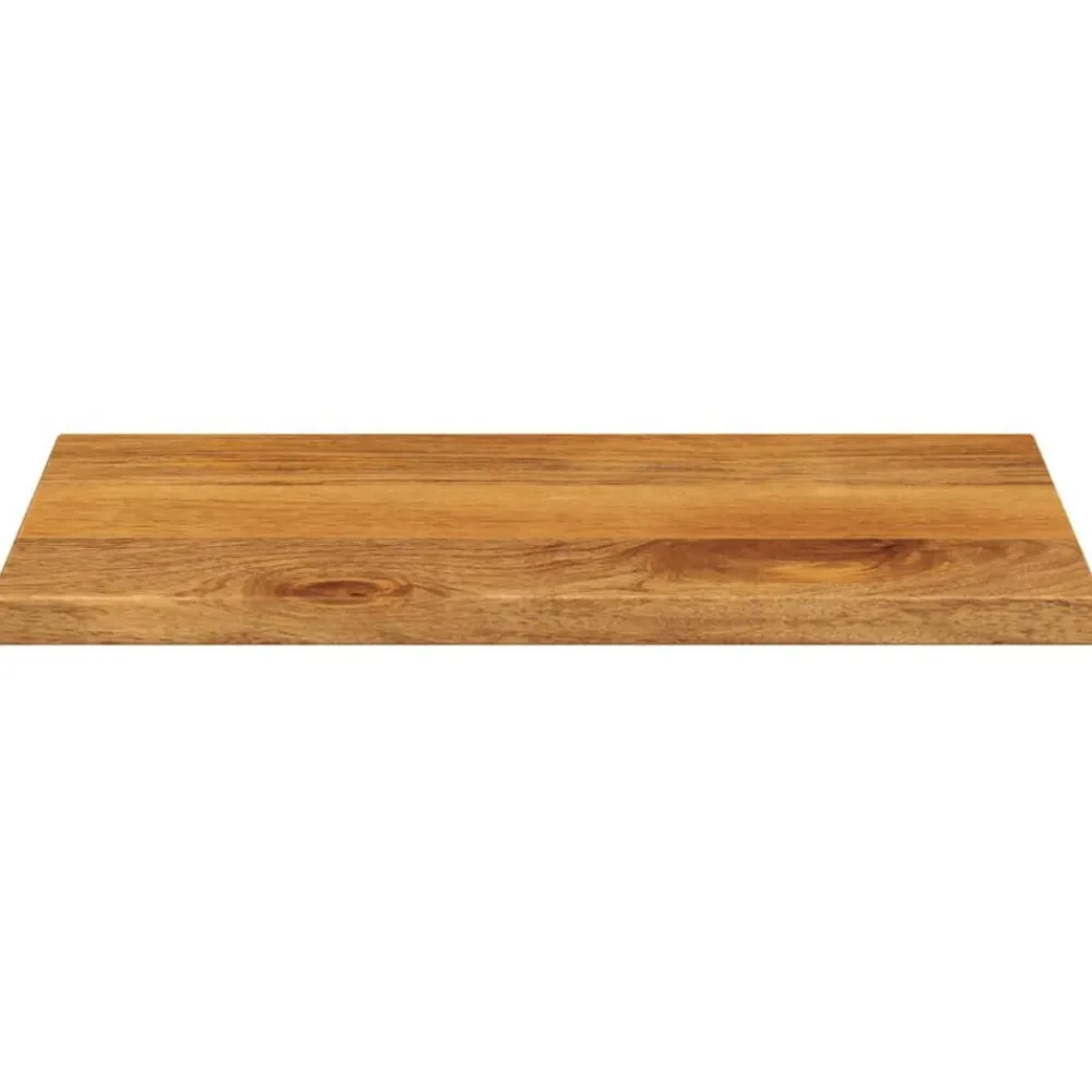 Accessoires Pour Tables-vidaXL Dessus de table 40x20x3,8 cm rectangulaire bois massif manguier Bois de manguier (finition chêne)