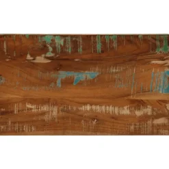 vidaXL Dessus de table 50x20x3,8 cm rectangulaire bois massif récupéré