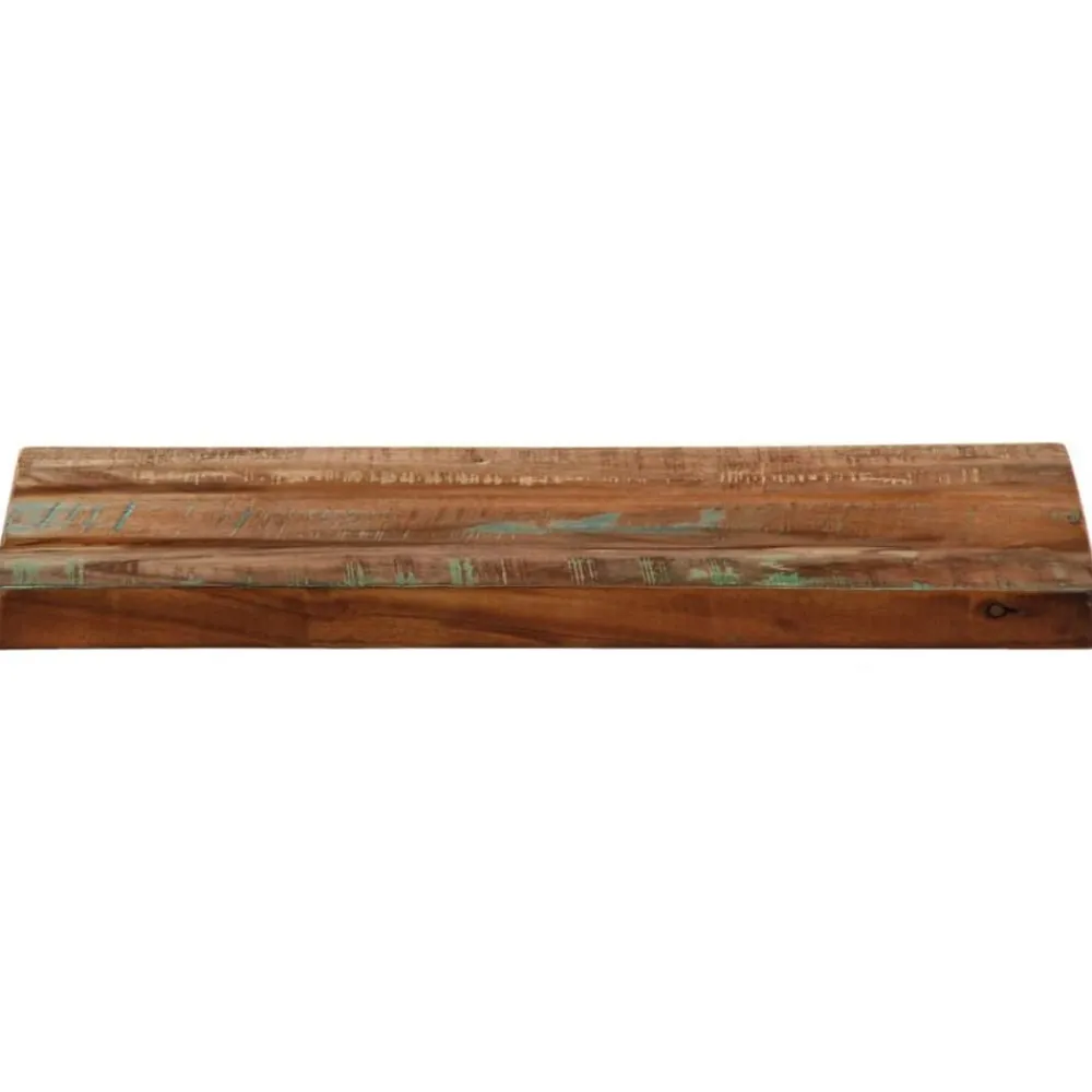 Accessoires Pour Tables-vidaXL Dessus de table 40x20x2,5 cm rectangulaire bois massif récupéré Bois recyclé (multicolore)
