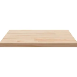vidaXL Dessus de table 60x60x2,5 cm bois de pin massif
