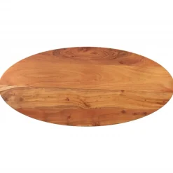 Accessoires Pour Tables-vidaXL Dessus de table 80x40x3,8 cm ovale bois massif d'acacia Bois d'acacia(naturel)