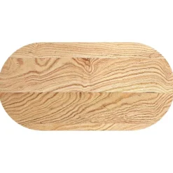 Accessoires Pour Tables-vidaXL Dessus de table 80x40x2 cm bois de chêne massif ovale Naturel