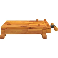 Accessoires De Quincaillerie-vidaXL Dessus d'établi avec étau 52x44x9,5 cm bois massif d'acacia