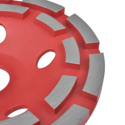 Accessoires D'Outils-vidaXL Disque de broyage diamanté à double ligne 125 mm
