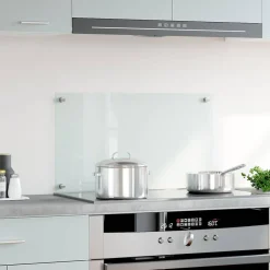 Arts De La Table & Arts Culinaires-vidaXL Dosseret de cuisine 70x40 cm Verre trempé Transparent