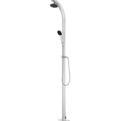 vidaXL Douche de jardin avec base 220 cm Aluminium