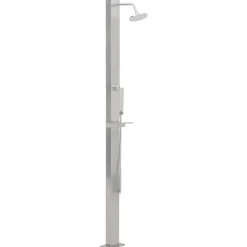 Piscine & Spa-vidaXL Douche d'extérieur Acier inoxydable Droit