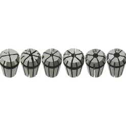 vidaXL Douilles de serrage ER11 13 pcs Ensemble d'outils de tournage