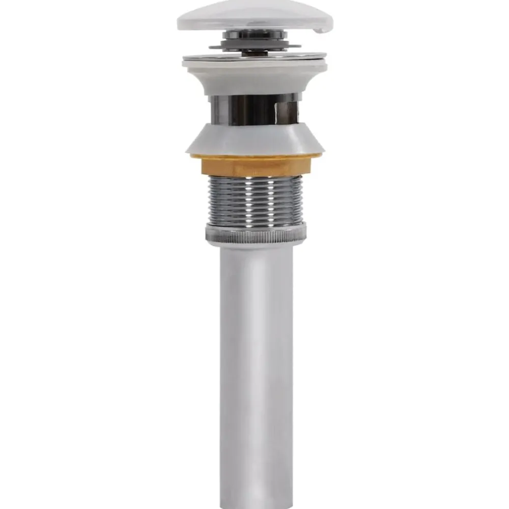 Plomberie-vidaXL Drain d'évier escamotable Acier inoxydable