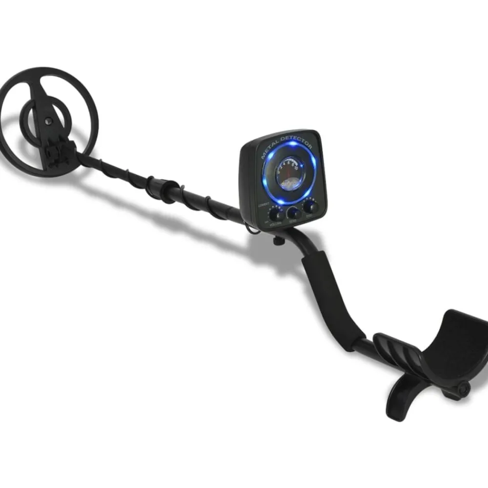 Appareils De Détection Et Attaches-vidaXL Détecteur de métaux avec voyant LED 300 cm