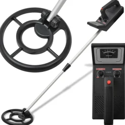 Appareils De Détection Et Attaches-vidaXL Détecteur de métaux 160 cm