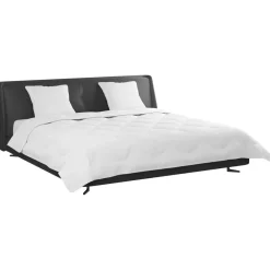 vidaXL Duvet d'été simple avec oreiller 3 pcs Blanc Microfibre