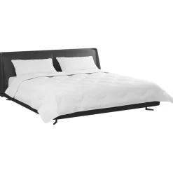 vidaXL Duvet d'été simple avec oreiller 3 pcs Blanc Microfibre