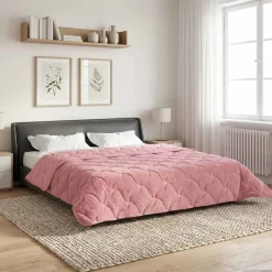 vidaXL Duvet d'été simple Matelassé 200 x 240 cm