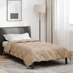 vidaXL Duvet d'été simple 200 x 135 cm Microfibre