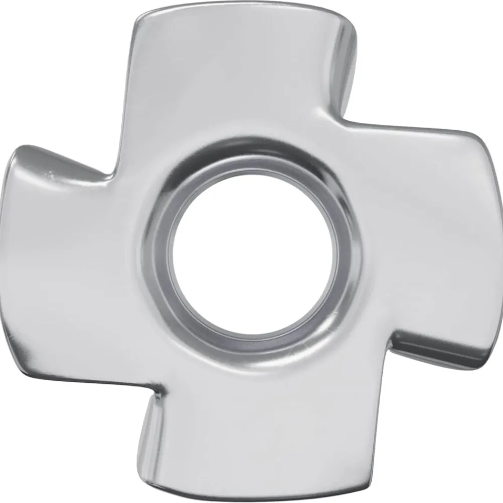 Accessoires De Quincaillerie-vidaXL Ecrou en T à dents 2 pcs Argenté M6 mm Acier