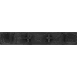 Matériaux De Construction-vidaXL Embouts de terrasse 10 pcs Plastique Noir