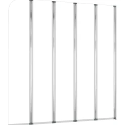 vidaXL Enclos de bain 120x140 cm Verre trempé Transparent