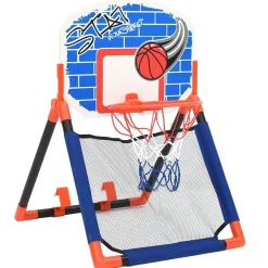 vidaXL Ensemble basket multifonctionnel de porte et mur pour enfants