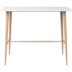 Ensembles De Meubles-vidaXL Ensemble de bar 5 pcs Blanc et gris