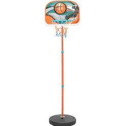 vidaXL Ensemble de basket portable réglable 133-160 cm