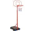vidaXL Ensemble de basket portable réglable 200-236 cm