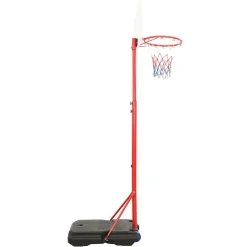 vidaXL Ensemble de basket portable réglable 200-236 cm