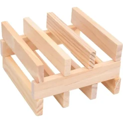 vidaXL Ensemble de blocs de construction en bois 150 pcs Pin peint