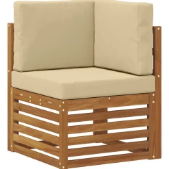 vidaXL Ensemble de canapé d'angle avec coussin 6 pcs