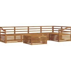 vidaXL Ensemble de canapés d'extérieur 6 pcs