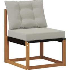 Ensembles De Meubles-vidaXL Ensemble de canapés d'extérieur 8 pcs Gris Naturel et Clair Naturel et gris clair