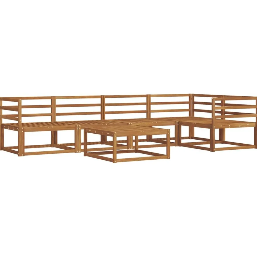 vidaXL Ensemble de canapés d'extérieur 6 pcs
