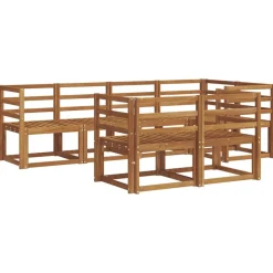 vidaXL Ensemble de canapés d'extérieur 7 pcs