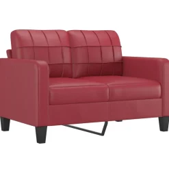 vidaXL Ensemble de canapés 3 pcs et coussins Similicuir