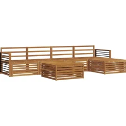 vidaXL Ensemble de canapés d'extérieur 6 pcs