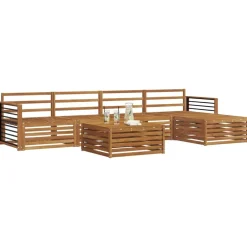 vidaXL Ensemble de canapés d'extérieur 6 pcs