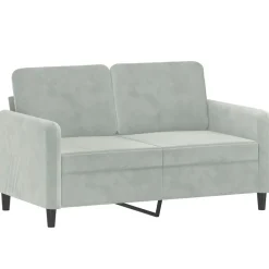 vidaXL Ensemble de canapés 2 pcs avec coussins velours