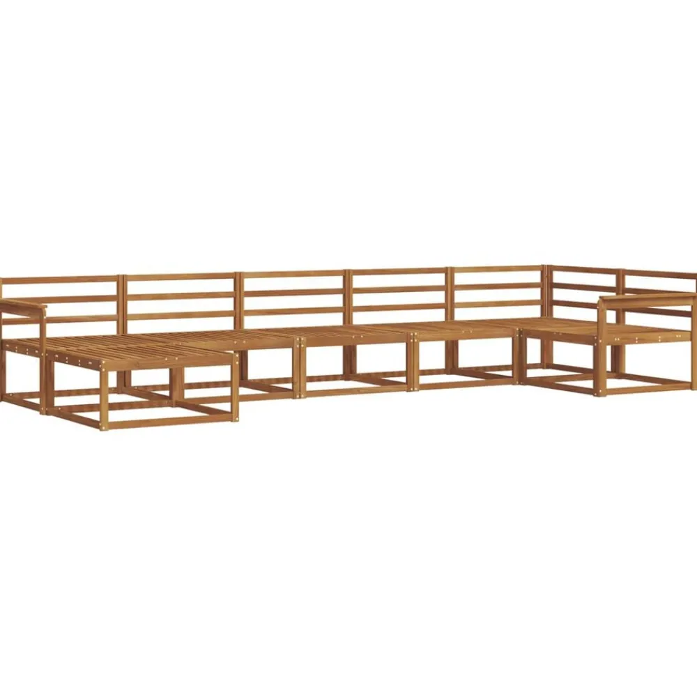 vidaXL Ensemble de canapés d'extérieur 7 pcs