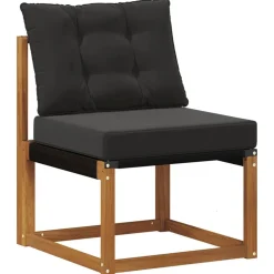 Ensembles De Meubles-vidaXL Ensemble de canapés d'extérieur 8 pcs Naturel et noir