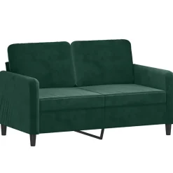 vidaXL Ensemble de canapés 3 pcs avec coussins velours