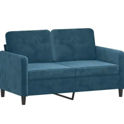vidaXL Ensemble de canapés 3 pcs avec coussins velours