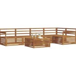 vidaXL Ensemble de canapés d'extérieur 6 pcs