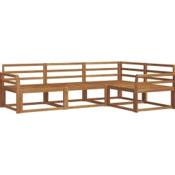 vidaXL Ensemble de canapés d'extérieur 4 pcs