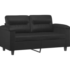 vidaXL Ensemble de canapés 3 pcs avec coussins Similicuir