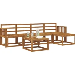 vidaXL Ensemble de canapés d'extérieur 6 pcs