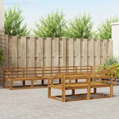 vidaXL Ensemble de canapés d'extérieur 8 pcs