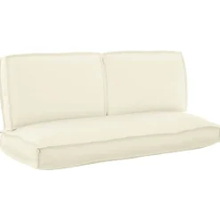 Décorations-vidaXL Ensemble de coussins 3 pcs Crème Tissu Oxford Cr&egrave;me