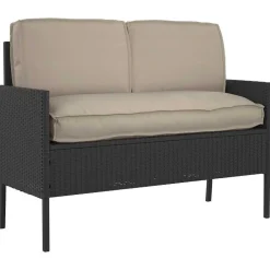 Décorations-vidaXL Ensemble de coussins 3 pcs Tissu Oxford Taupe