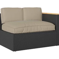 Décorations-vidaXL Ensemble de coussins 3 pcs Tissu Oxford Taupe